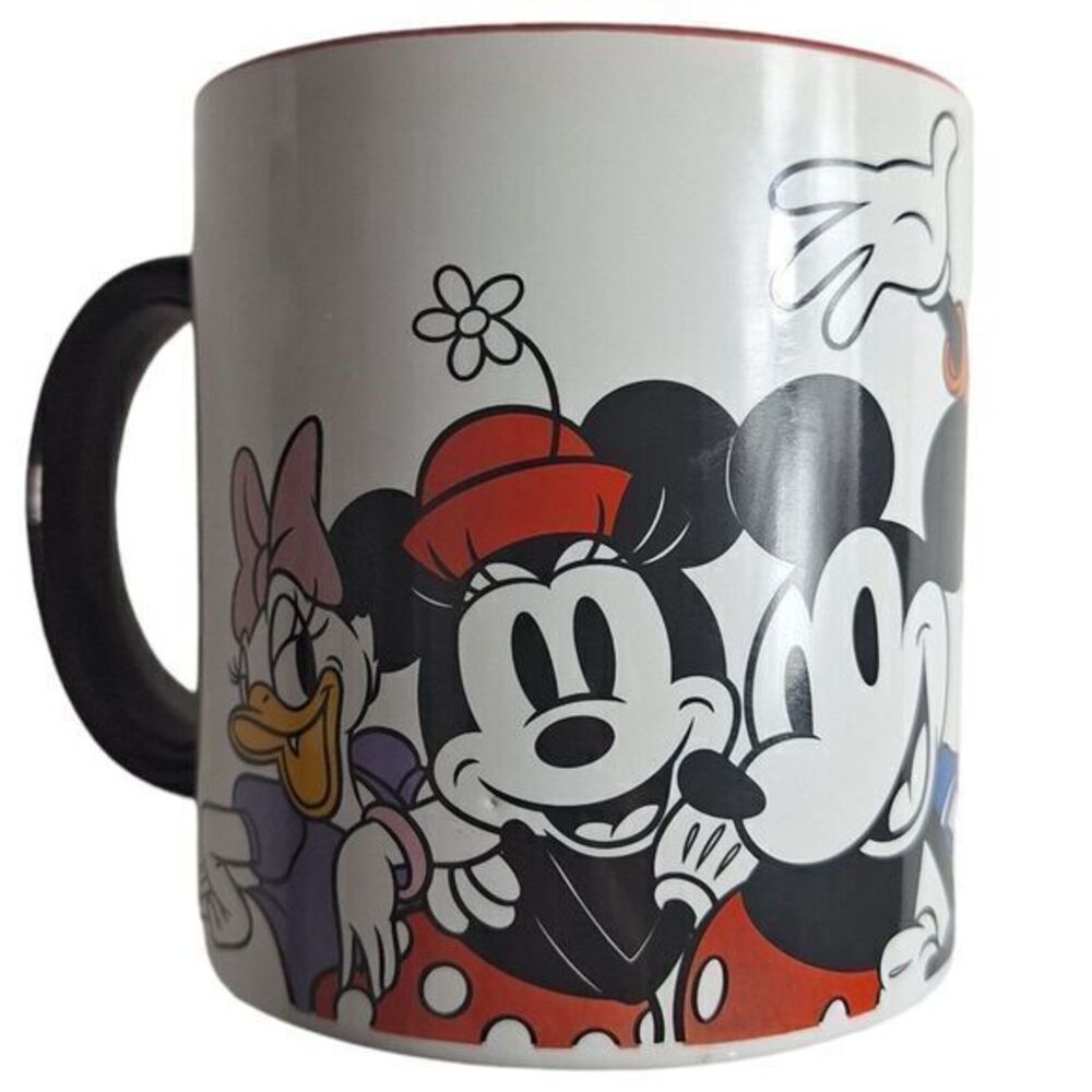 Disney Character Cup Daisy Minnie Mouse Mickey Donald Goofy Pluto‎ Large Mug New - Picture 11 of 15
